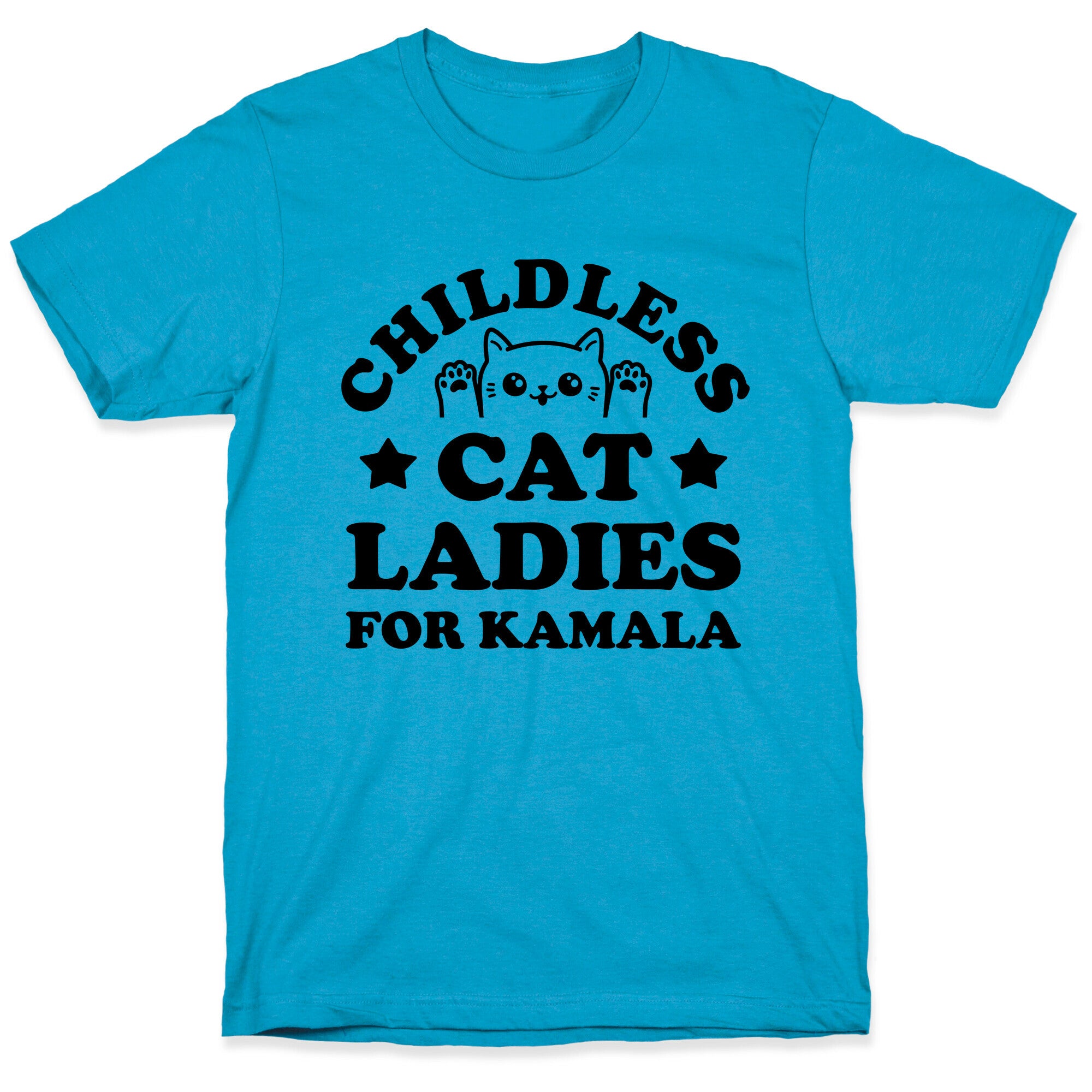 Childless Cat Ladies for Kamala Unisex Triblend Tee